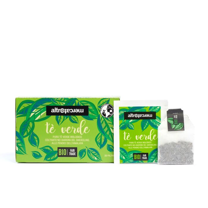 Thè Verde Indiano BIO in Filtri - Altromercato