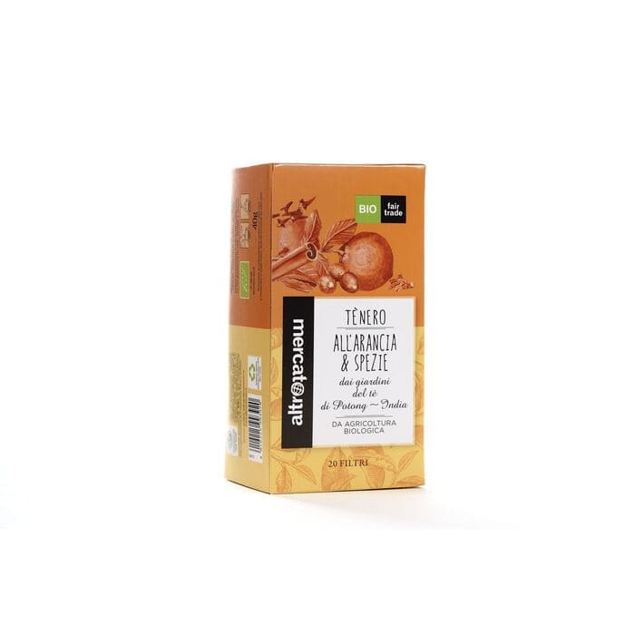 Thè Nero Arancia e Spezie BIO - AltroMercato