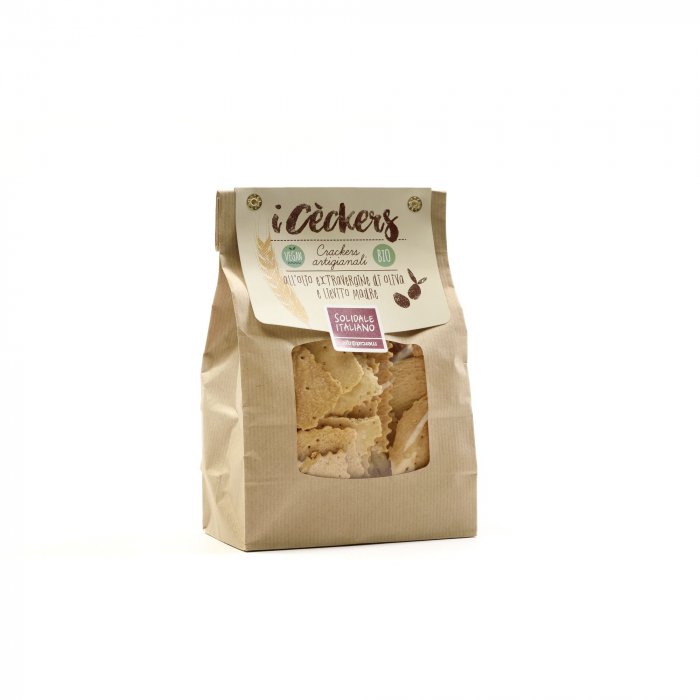 Crackers all'Olio EVO e Lievito Madre - AltroMercato