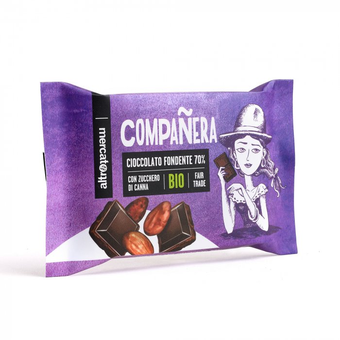 Cioccolato Companera Fondente 70% BIO - AltroMercato