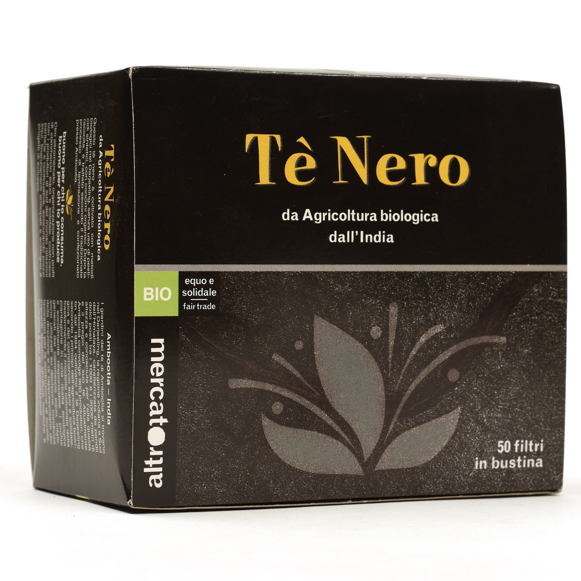 Thè Nero Indiano BIO 50 Filtri - Altromercato