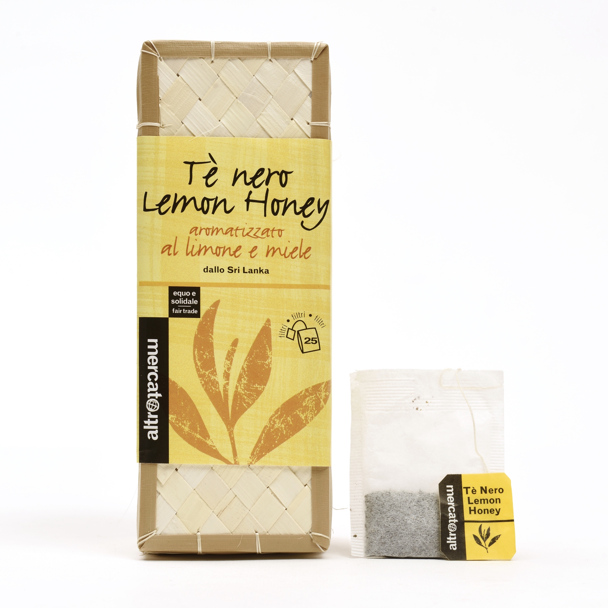 Thè Nero Limone e Miele in Cestino - AltroMercato