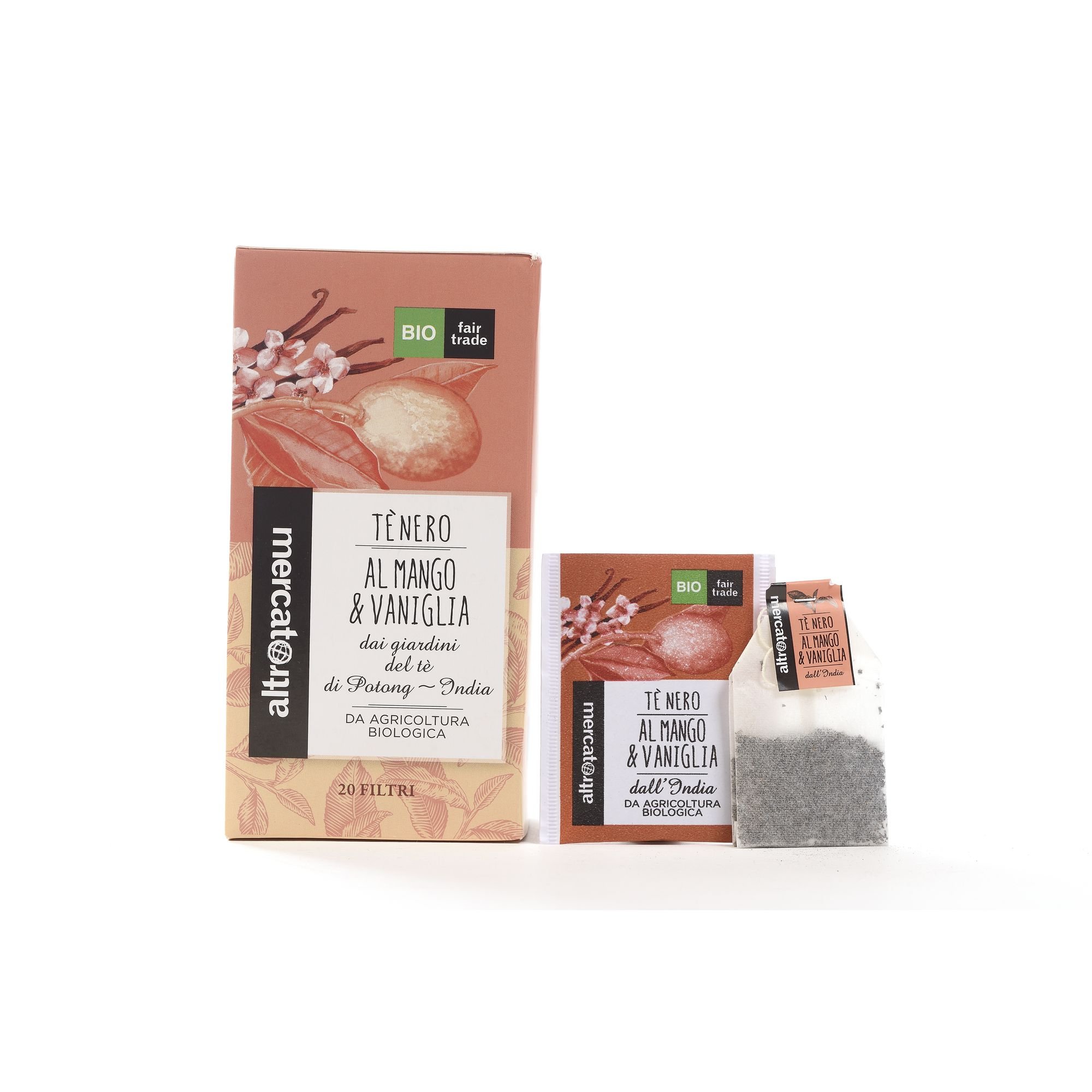 Thè Nero Mango e Vaniglia BIO - AltroMercato