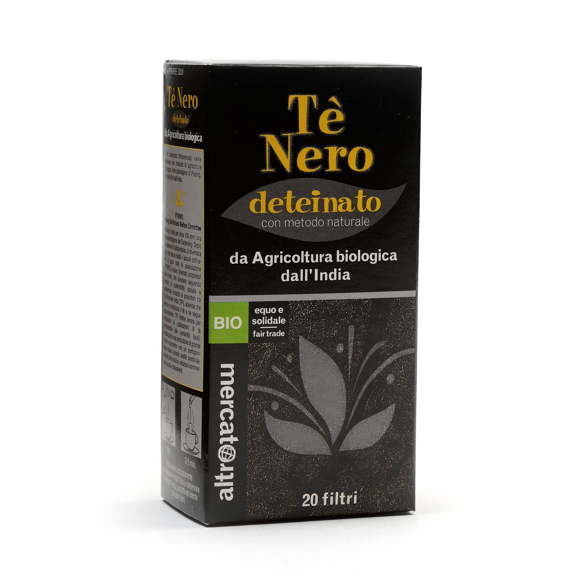 Thè Nero Indiano Deteinato BIO - AltroMercato