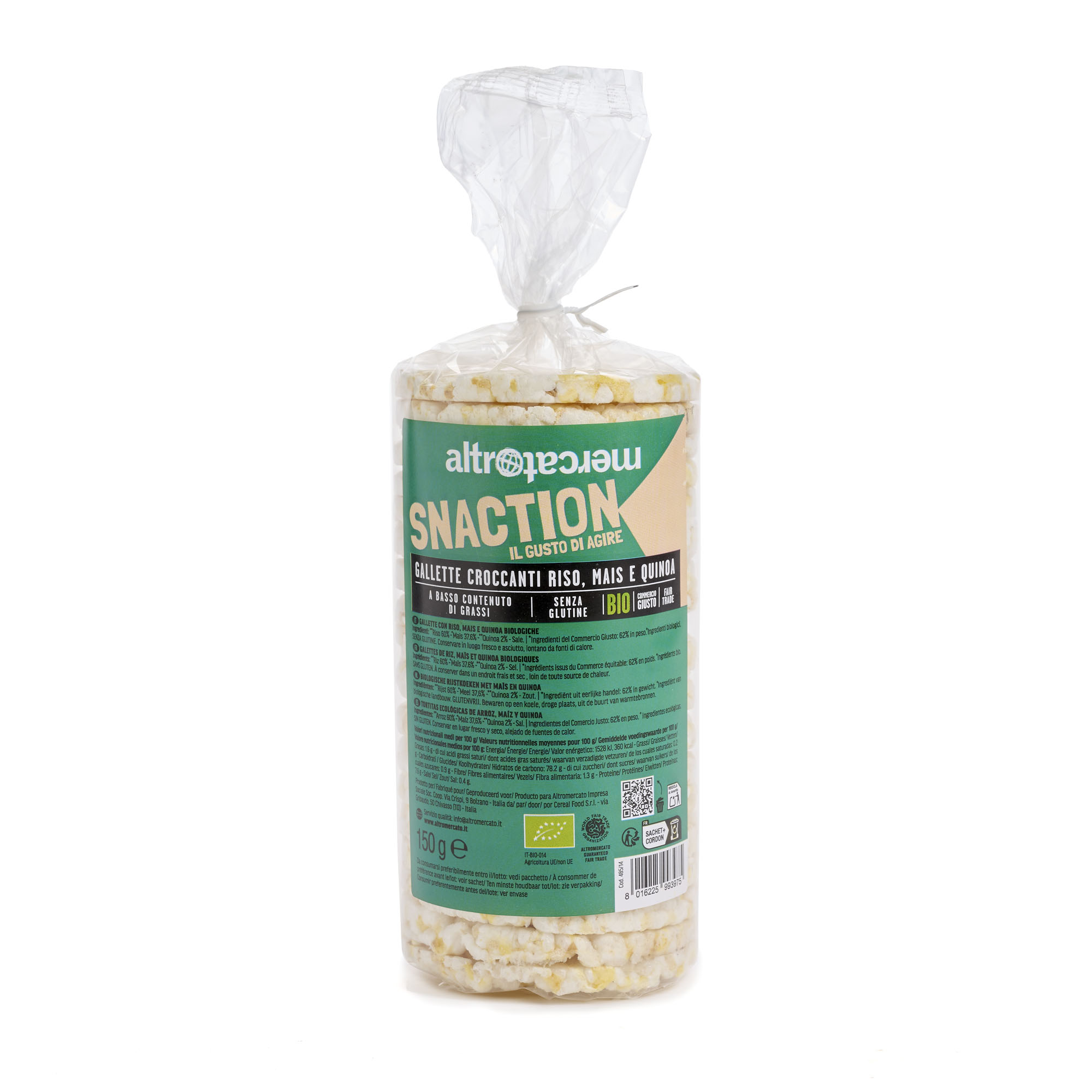 Tondi di Riso Integrale e Farro – AltroMercato