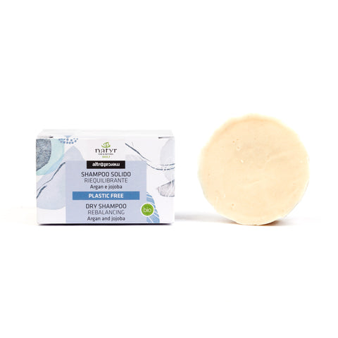 SHAMPOO SOLIDO RIEQUILIBRANTE - Linea NATYR BIO - Altromercato