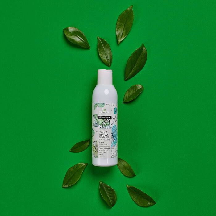 Acqua tonico purificante al tè verde -Linea Altromercato - Natyr - immagine 2