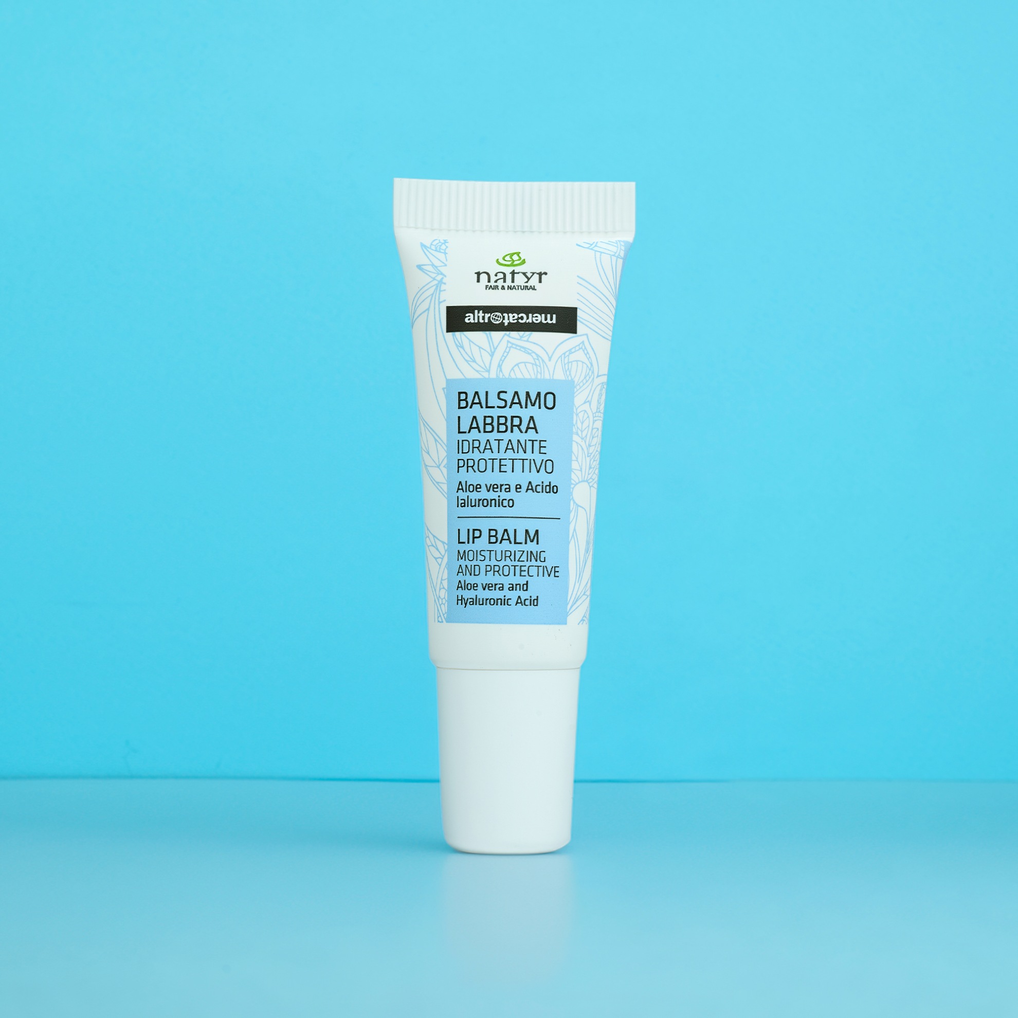 Balsamo labbra protettivo con aloe vera e acido ialuronico - Linea Altromercato-Natyr - immagine 2
