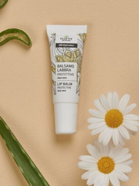 Balsamo labbra protettivo con aloe vera Bio - Linea Altromercato- Natyr - immagine 2