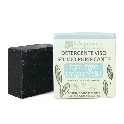 Bye Bye Impurità! - Detergente Viso Purificante Solido - Linea La Saponaria