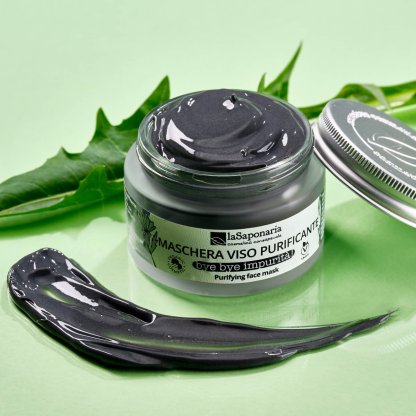 Bye Bye Impurità - Maschera Viso Purificante - Linea La Saponaria - immagine 2